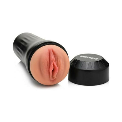 Introducing the SensaPleasure™ Mistress Vibrating Pussy Masturbator Medium - The Ultimate Pleasure Experience for Men! - Adult Naughty Store