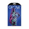 Fantasy Lingerie Glow Night Vision Glow-in-the-dark Lace Strappy Teddy White Queen Size