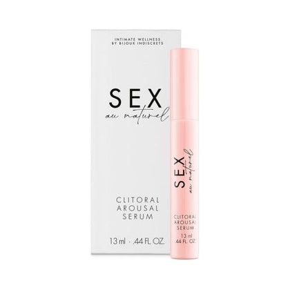 Bijoux Indiscrets Natural Pleasure Clitoral Arousal Serum - Enhance Sensitivity and Arousal for Women - 0.44 Oz