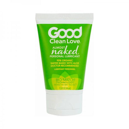 Good Clean Love Almost Naked Water-Based Personal Lubricant (Model A1.5) for Silicone Toys, Latex Condoms, and Intimacy, pH 4.1-4.5, Vegan, Gluten-Free, Doctor Recommended - Seductive Sensation