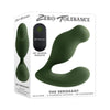 Zero Tolerance The Sergeant Rechargeable Vibrating Prostate Anal Vibe Silicone Green - Adult Naughty Store