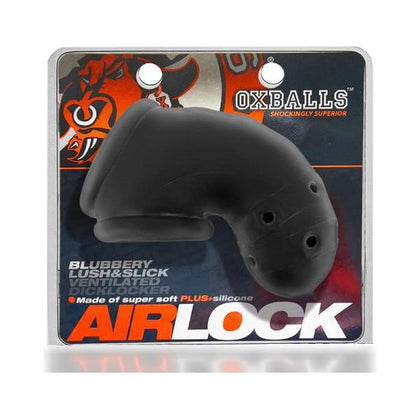 Oxballs Airlock Air-lite Vented Chastity Black Ice: The Ultimate Male Chastity Device for Unparalleled Pleasure and Control