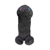 Stuffy Plush Penis Toy - Shots 12 In. Black - For Adults - Ultimate Comfort and Companionship