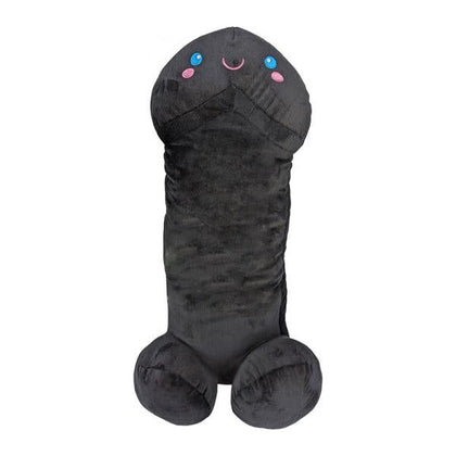 Stuffy Shots Plush Penis Toy - Model 24 In. Black - Unisex Pleasure