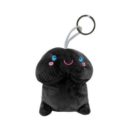 Shots Stuffy 3.94 In. Black Plush Penis Soft Toy - Fun and Comfort in One