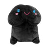 Introducing the Shots Stuffy Plush Penis Toy - Model 11.80 In.black - Unisex Pleasure in a Soft and Playful Package
