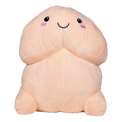 Introducing the Shots Short Penis Stuffy 19.70 In. Beige - The Ultimate Plush Comfort Companion for Adults - Adult Naughty Store