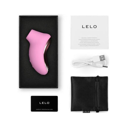 LELO Sona 2 Travel Pink - Compact Sonic Clitoral Stimulator for Women's Intimate Pleasure