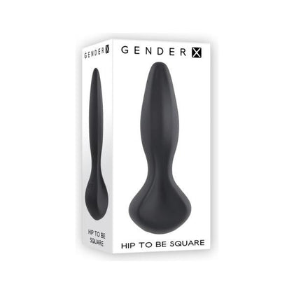 SensaSilk X1X2X3X4X5X6X7X8X9X10 Silicone Vibrating Plug - The Ultimate Pleasure Companion for All Genders - Black - Adult Naughty Store