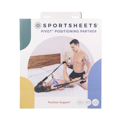 Sportsheets Pivot Positioning Partner - Ultimate Support Cradle Sex Sling - Model PP-3000 - Unisex - Head, Neck, and Leg Pleasure - Black