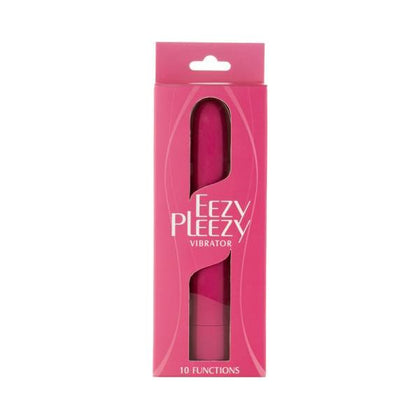 BMS Factory Eezy Pleezy Classic Vibrator 7 In. Pink - The Ultimate Pleasure Powerhouse for Women, Delivering Unmatched Sensations! - Adult Naughty Store