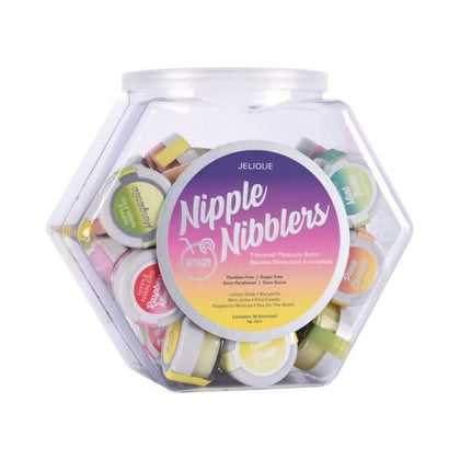 Jelique Cocktail Nipple Nibblers Assort Tub 36pc - Adult Naughty Store