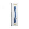 SensualHut presents the LUXE Tryst Duet Double-Ended Vibrator, Model TRYST-200, a Sophisticated Periwinkle Dual Pleasure Toy for Intimate Couples Play or Solo Adventures - Adult Naughty Store