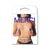 Merci Nippers Stainless Steel Nipple Clamps NCS-2000 for Women and Men - Enhance Sensation - Black - Adult Naughty Store