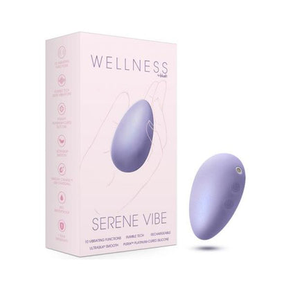 Blush Wellness Serene Vibe LV-200 Rechargeable Vibrating Massager - Lavender - Adult Naughty Store