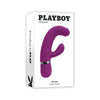 Playboy TTD-200 Tap That Silicone Tapping Dual Stimulator - Intense G-Spot and Clitoral Vibrator for Women - Pink - Adult Naughty Store