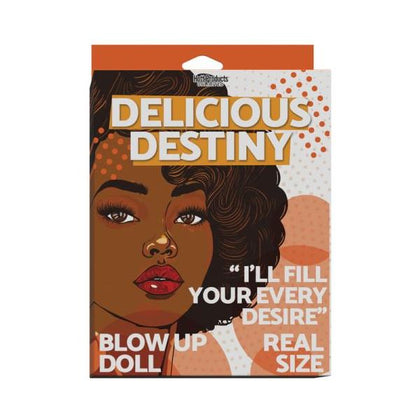 Delicious Destiny Blow Up Doll Brown

Introducing the Sensational Seductress: The Destiny Blow Up Doll - Model DD-168B - Female Pleasure Toy in Brown