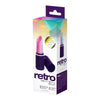 Vedo Retro Rechargeable Bullet Purple - Powerful 10-Mode Silicone Vibrator for Intense Pleasure - Adult Naughty Store