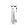King Cock Clear With Balls 9in Clear - The Ultimate Transparent Pleasure Experience for All Genders and Sensual Delights