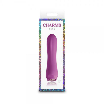 NS Novelties Charms Fern Ruby Compact Vibrator - Model A1001 - Unisex - Clitoral Stimulation - Red - Adult Naughty Store