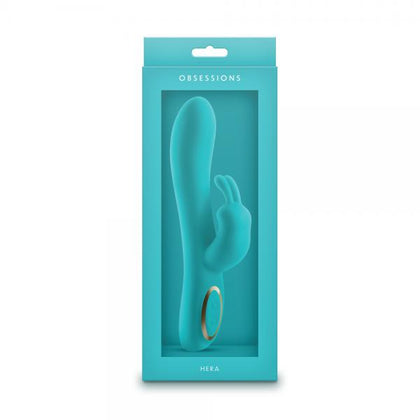 Experience Pure Bliss with Obsessions Hera Light Green Silicone Vibrator FH101, Unisex, G-Spot Stimulation 🌟