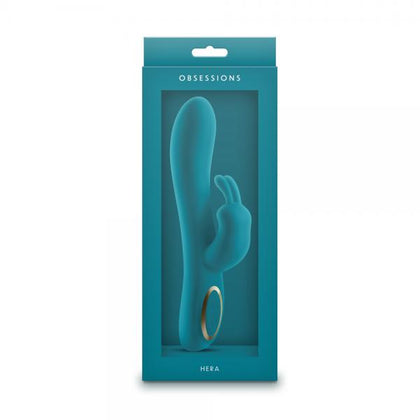 Hera Dark Green Silicone G-Spot Vibrator | Obsessions Model No. X34 | For Women | Water Resistant