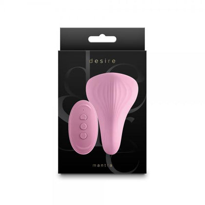 Desire Mantra Coral Dual-Motor Panty Vibrator | Model: Mantra | Intense Stimulation for Women | Remote-Controlled Pleasure | Luxuriously Soft Silicone | Rechargeable