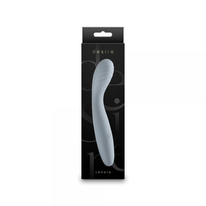 Desire Sonata Fog Ultra-Flexible G-Spot Vibrator DSG-101 for Women in Grey