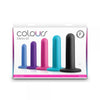 Colours Silicone Dilator Kit - Essential Intimacy Enhancement Set XS-XL for Women, Vaginal Health & Pleasure, Multicolor