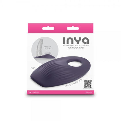 Feel intense pleasure with INYA Grinder Gray Hands-Free Vibrating Pad for Solo or Partner Play