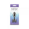 Sinful Pleasures Anal Delight Gunmetal Rear Assets Clover RACG-001 Gender-Neutral Lightweight Chrome-Plated Anal Toy - Adult Naughty Store