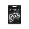 Renegade Boost Black Silicone Cock Ring - Performance-Driven Pleasure for Him, Her & Them - Adult Naughty Store