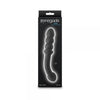 Renegade Duel Black Silicone Dual-Ended Massager (Model: Duel) for All Genders: Curve Shaft & Anal Beads, 6 Speeds / 20 Functions - Water Resistant