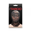 Hustler Taboo Lace Hood Black: Innovative Intimacy Accessory Model T-553 for Submissives, Unisex, Full Face Coverage, Sensual Black
