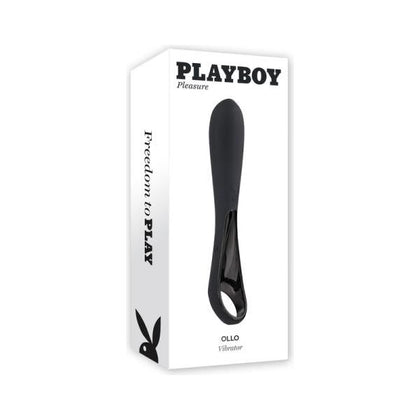 Ollo Rechargeable Silicone Vibrator With Ring Handle 2 AM - Petite Pleasure for Intense Stimulation - Women's Clitoral and G-Spot Vibrator - Deep Purple - Adult Naughty Store