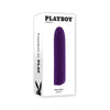 Playboy One & Only Rechargeable Silicone Bullet Vibrator Acai: The Ultimate Pleasure Companion for All Genders in Exquisite Acai Purple - Adult Naughty Store