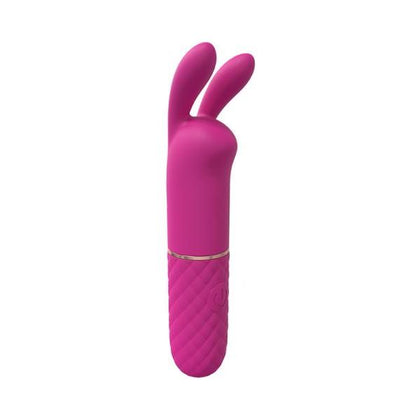 Loveline Introduces: Dona Mini-rabbit Silicone Vibrator - 10 Speed, Rechargeable, Waterproof Pink - For Clitoral Stimulation - Adult Naughty Store