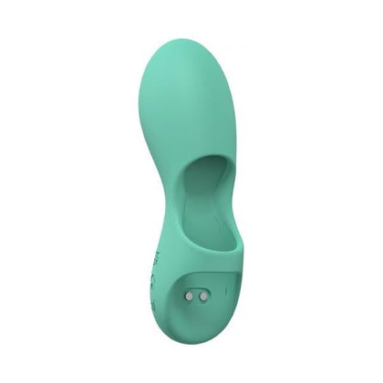 Loveline Joy 10 Speed Finger Vibe - Model F1 Green - Unisex Clitoral Pleasure Toy