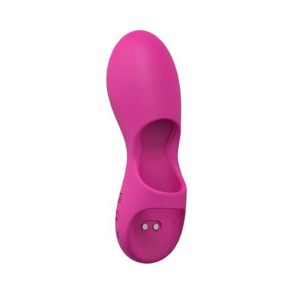 Loveline Joy 10 Speed Finger Vibrator Silicone Rechargeable Waterproof Pink - A Discreet Essential for Intense Clitoral Stimulation