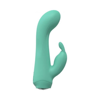 Loveline Enchanted Dual Motor Rabbit Vibrator - Model EDR10 - Unisex G-Spot and Clitoral Stimulator in Green