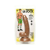 Jock Soccer Sam 7 In. Dildo With Balls Dark - The Ultimate Pleasure Experience for Men and Women in Intense Black - Adult Naughty Store