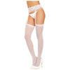 Dreamgirl Sheer Suspender Pantyhose - DS-SPH-001 - Women's White O/s - Sensual Hosiery for Captivating Seduction - Adult Naughty Store