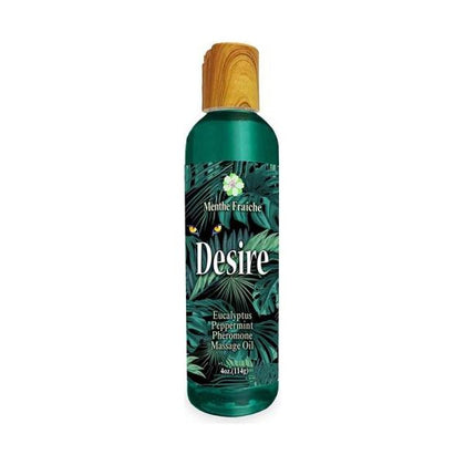 Wish Laboratories and Little Genie Desire Pheromone Massage Oil Eucalyptus/Peppermint 4 oz.