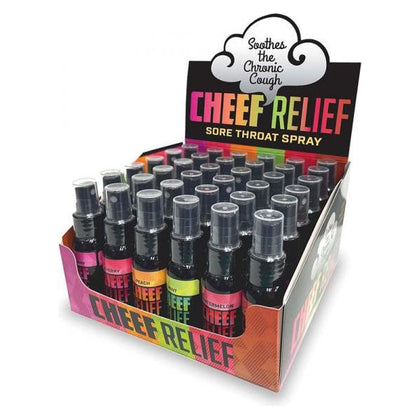 Cheef Relief Throat Spray - The Ultimate Solution for Smokers' Dry Cough and Itchy Throat