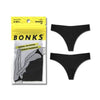 Bonks Black Magic Seamless Thong O/s - Ultimate Comfort and Style for Women's Intimate Wear - Adult Naughty Store