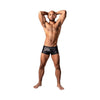 Male Power Kaleidickscope Mini Short Black XL - Sensational Contoured Pleasure for Men's Intimate Moments - Adult Naughty Store