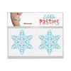 Wintermint Delights: Snowflakes Edible Pasties - A Tempting Treat for Sensual Nipple Pleasure - One Size Fits All - Adult Naughty Store