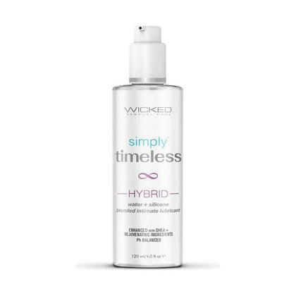 Simply® Timeless Hybrid Lubricant - The Ultimate Intimate Comfort for Perimenopausal and Menopausal Stages and Beyond - Wicked 4 Oz.