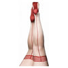 Kixies Whitney Back Seam Sheer Thigh-high Red Size D

Introducing the Sensational Kixies Whitney Back Seam Sheer Thigh-highs - Model D, Red