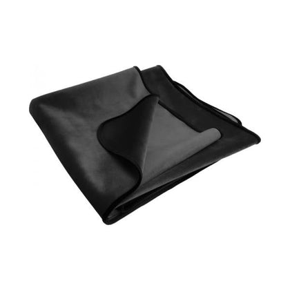 Liberator Fascinator Throw Mini Black - Plush Waterproof Throw for Messy Spontaneous Love-Making and Easy Cleanup